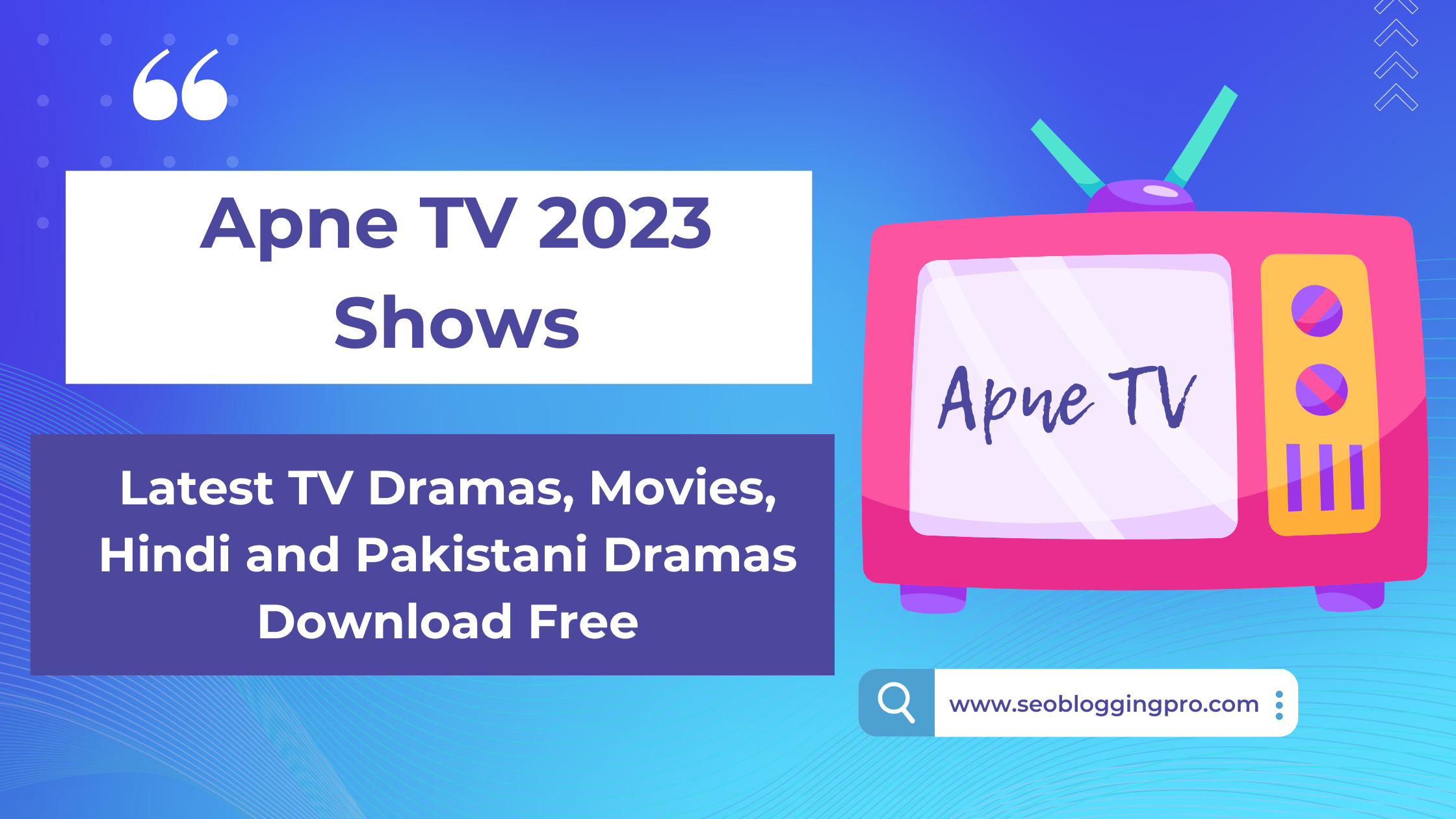 Apne TV 2023 Shows